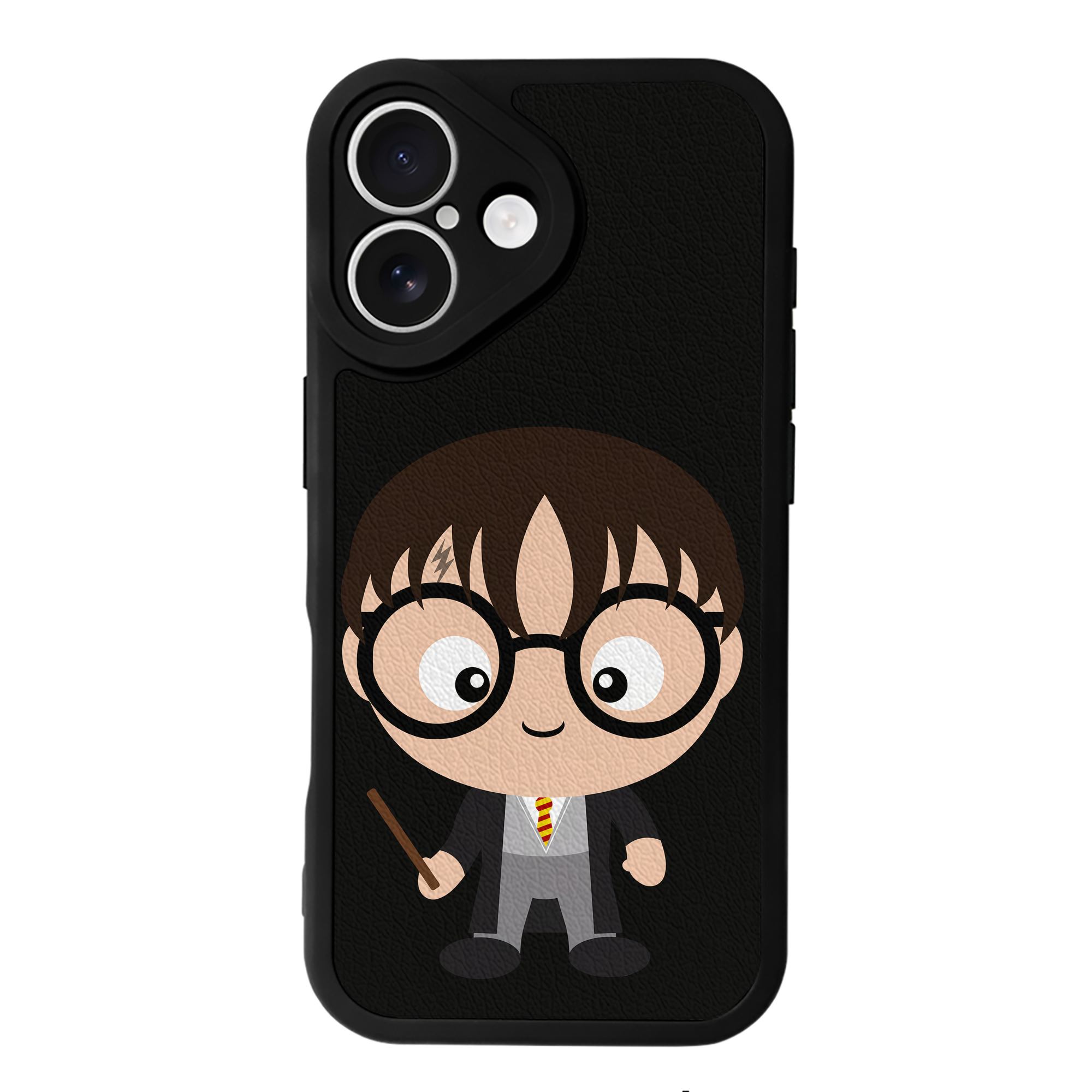 （画像用） Harry Potter ハリー・ポッターシリーズ 【iPhone 16シリーズ対応】シリコンスマホケース（レザー調） 材質：シリコン